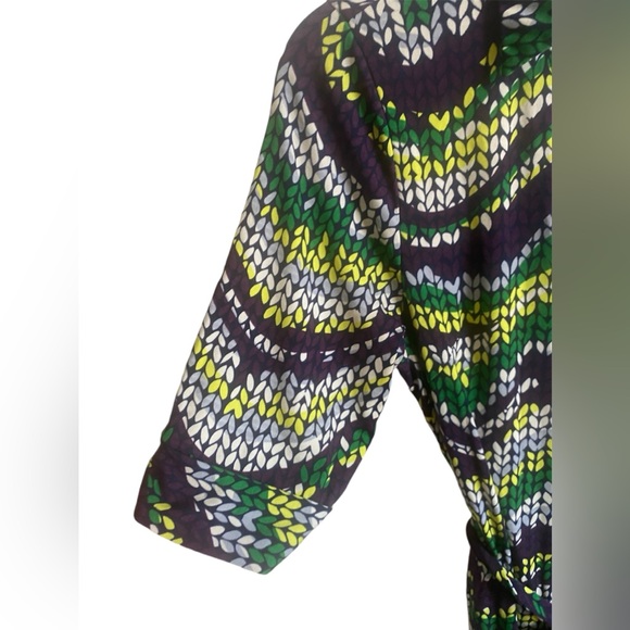 Diane Von Furstenberg 100% Silk Jersey Wrap Dress Size 6 - Picture 5 of 8